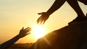 Hilfe annehmen und geben – Unterstützung in schweren Zeiten